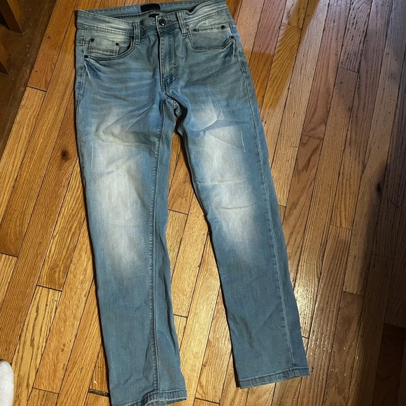 Stevie's Jeans Men's Straight Leg Light Wash Denim Jeans Size 30x30 - Picture 1 of 2